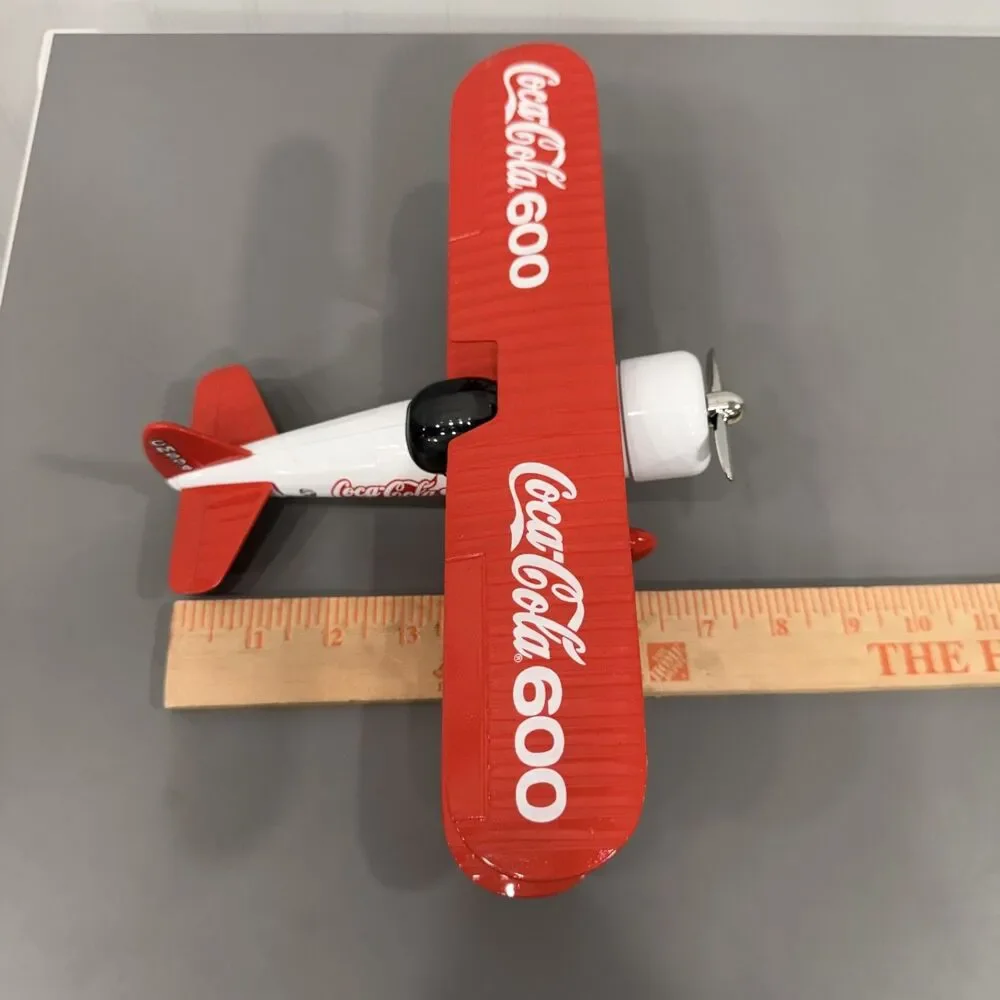 Coca-Cola Military Airplane Diecast Red White Coca-Cola 600 Charlotte 1994